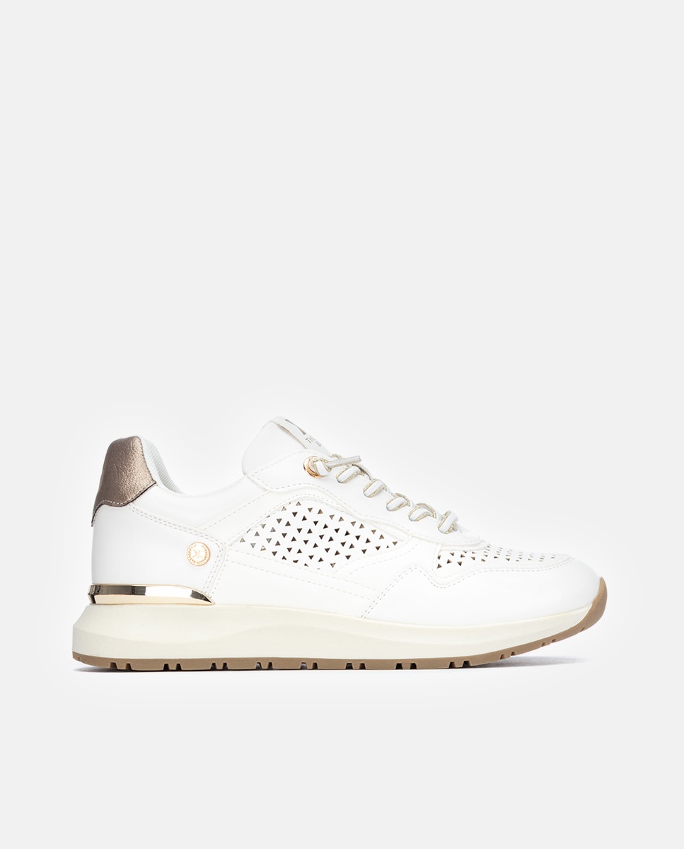 Imagen 0 de Zapatillas básicas de mujer con cordones Blanco