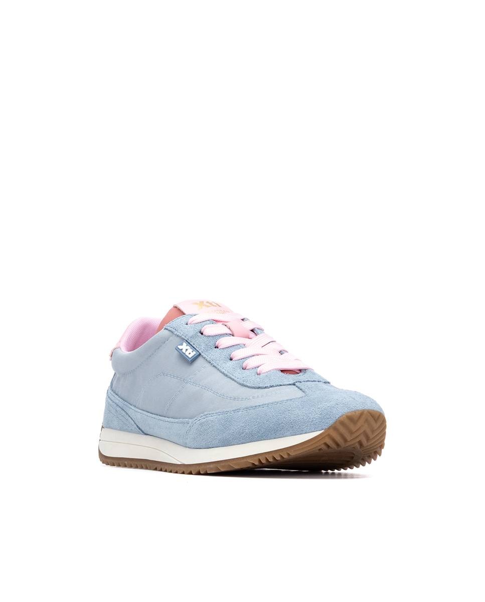 Zapatillas básicas de mujer con cordones - Xti - Azul marino Azul marino-3