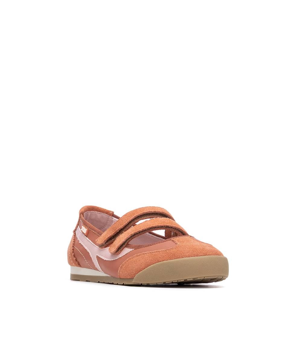 Bailarinas de mujer deportivas con doble tira adherente - Xti - Coral Coral-3