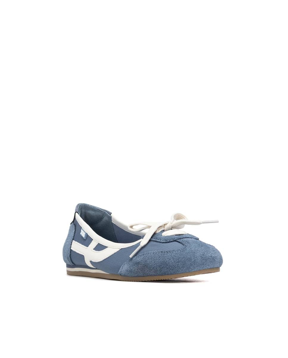 Bailarinas de mujer deportivas con suela de goma - Xti - Azul Azul-3