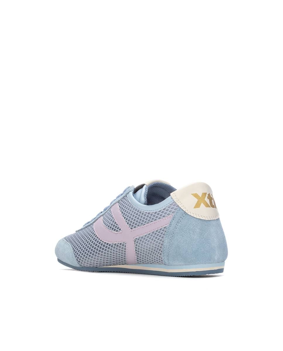 Xti - Zapatillas básicas de mujer con cordones.
