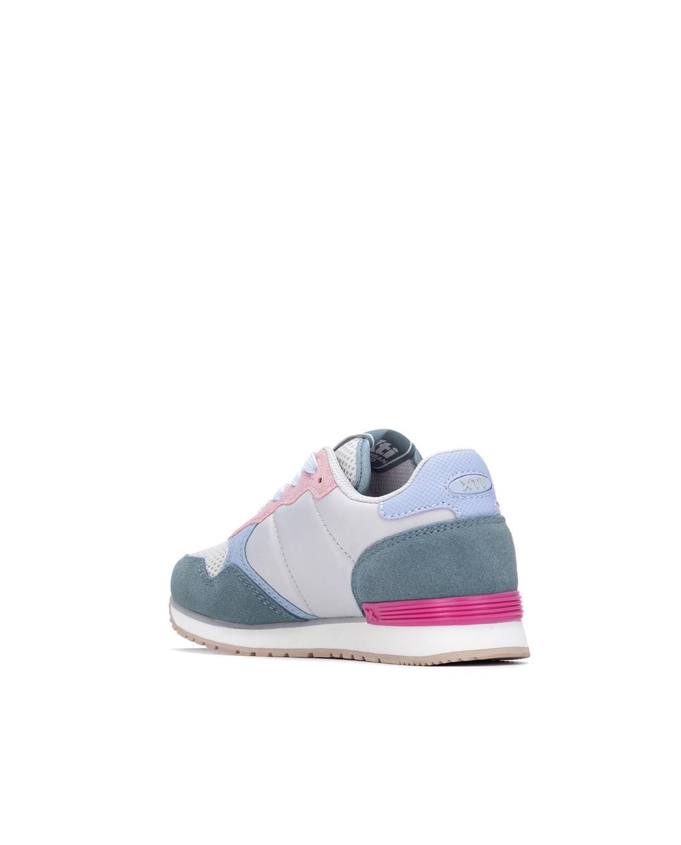 Xti - Zapatillas de niños con cordones y suela de goma.