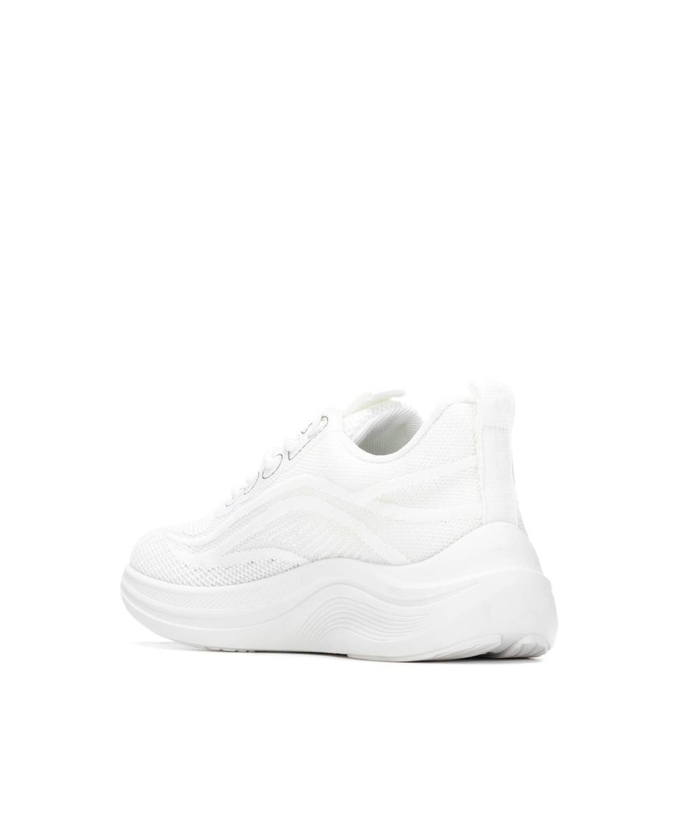 Imagen 2 de Zapatillas básicas de mujer con cordones - Refresh - Blanco Blanco