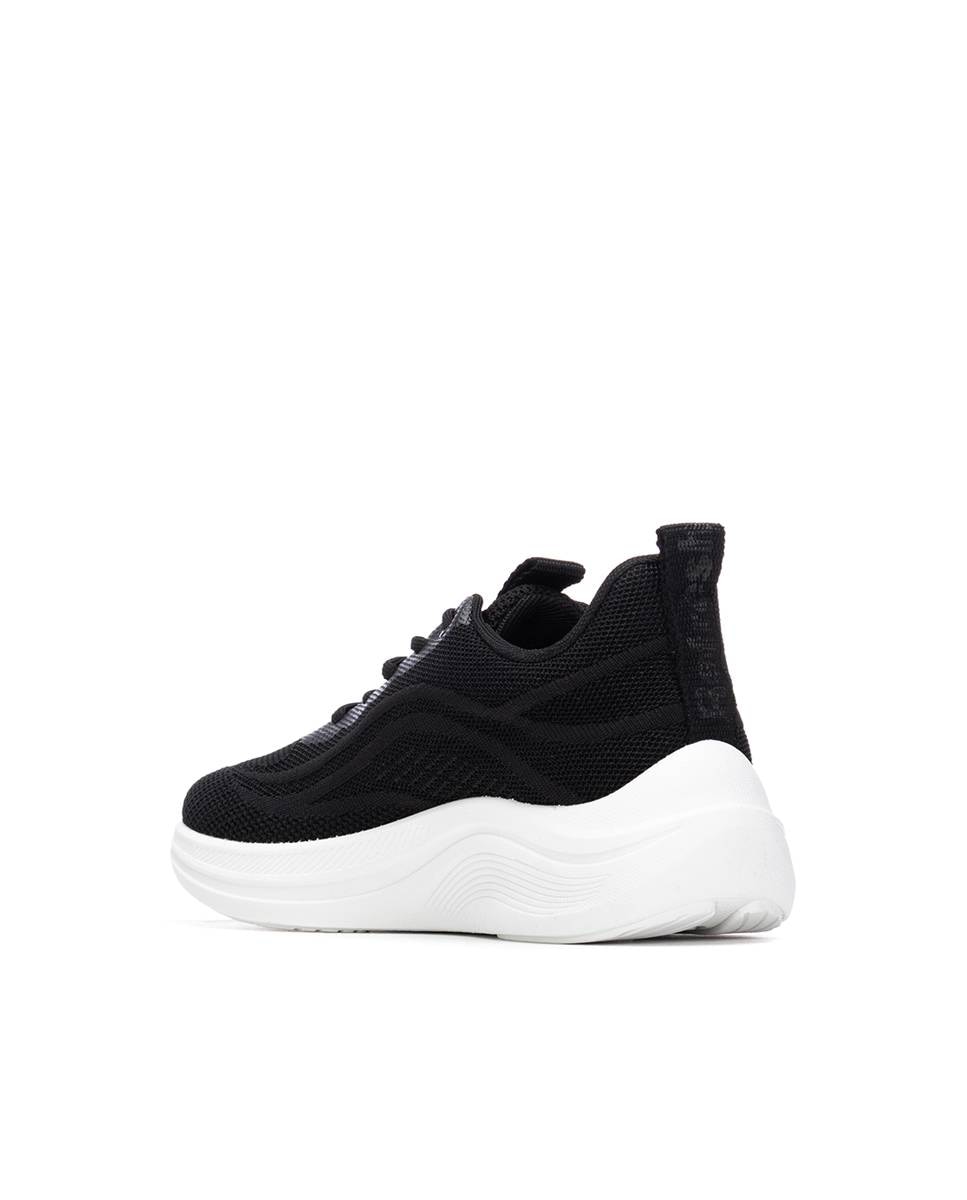 Imagen 2 de Zapatillas básicas de mujer con cordones - Refresh - Negro Negro