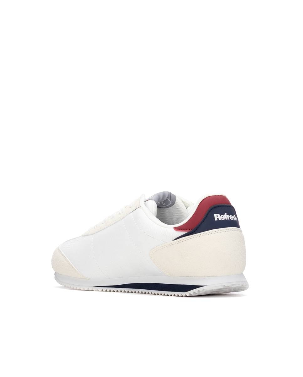 Refresh - Zapatillas de hombre con cordones y suela de goma.