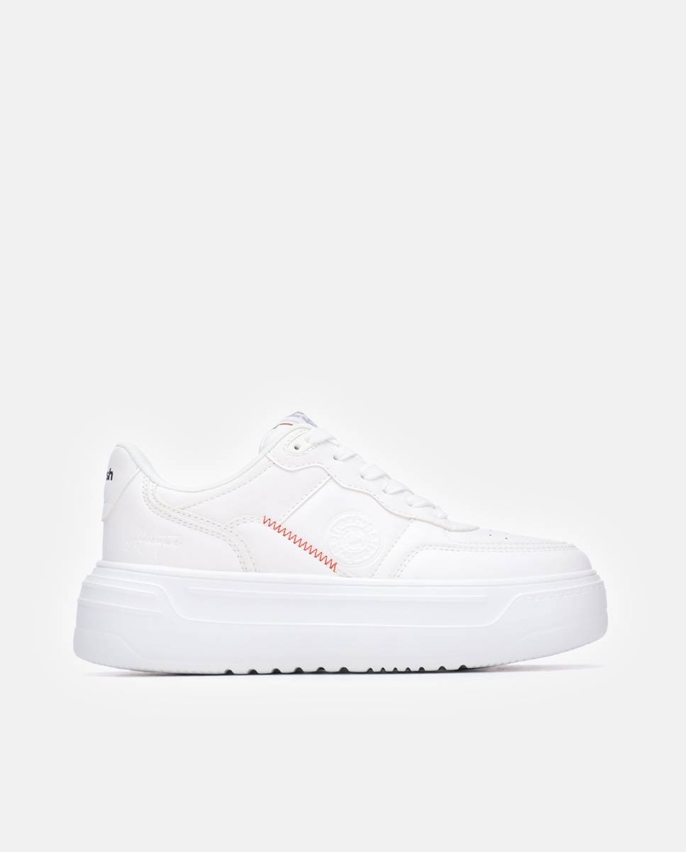 Imagen 0 de Zapatillas básicas de mujer con cordones Blanco