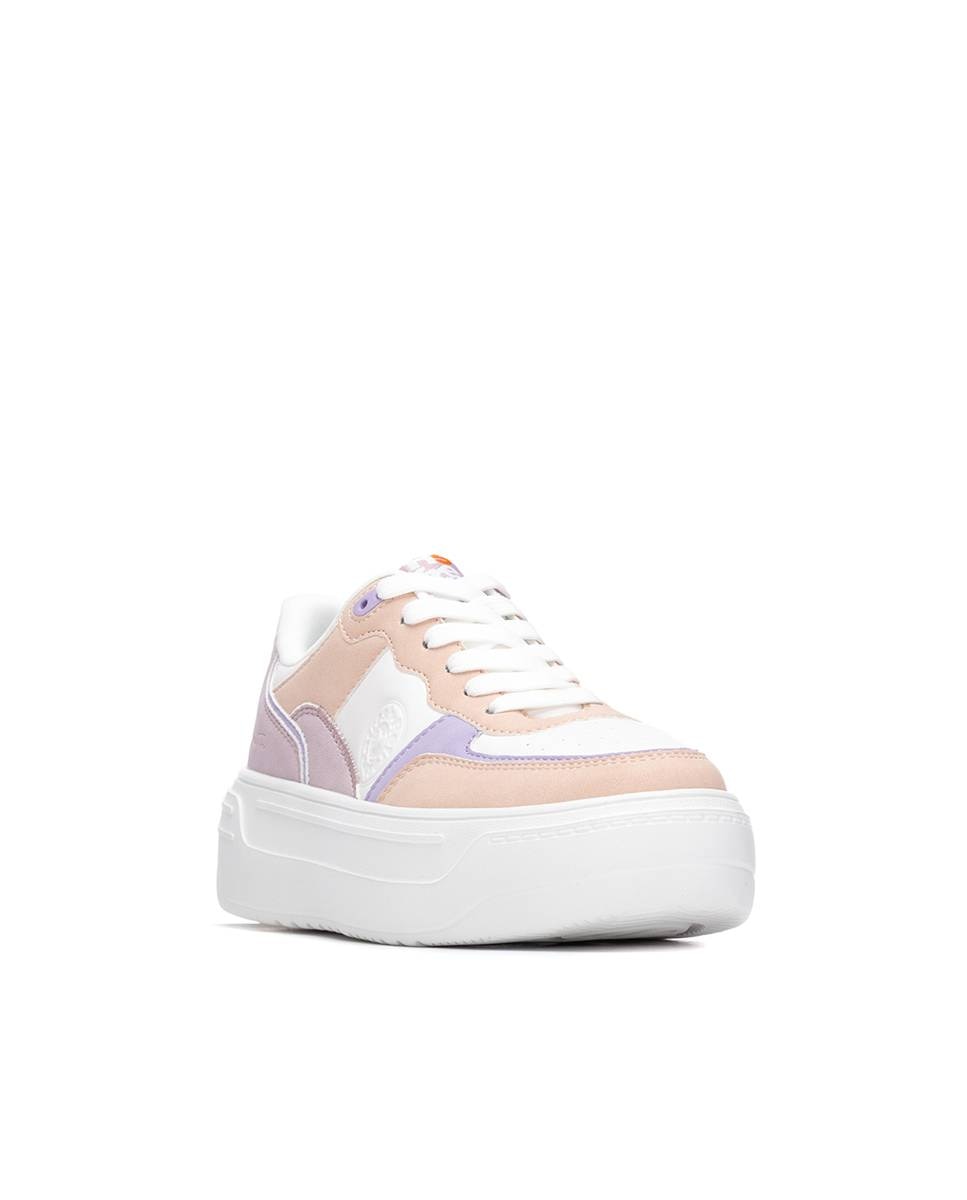Zapatillas básicas de mujer con doble suela - Refresh - Nude Nude-3