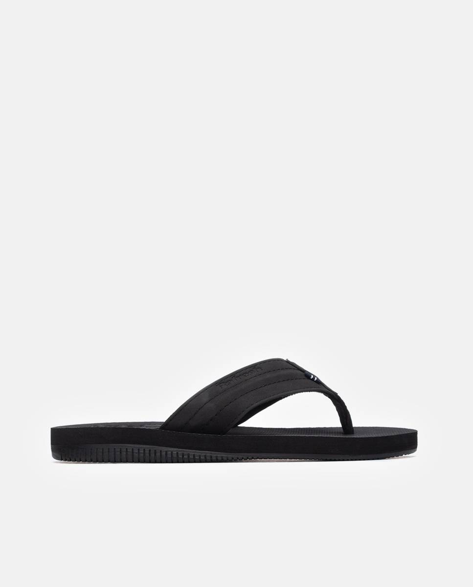Imagen 0 de Chanclas de hombre de dedo de goma Negro