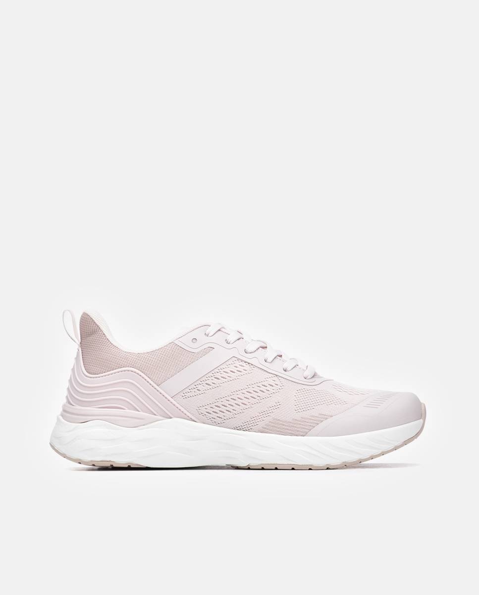 Zapatillas de mujer con cordones - Xti - Nude Nude-1