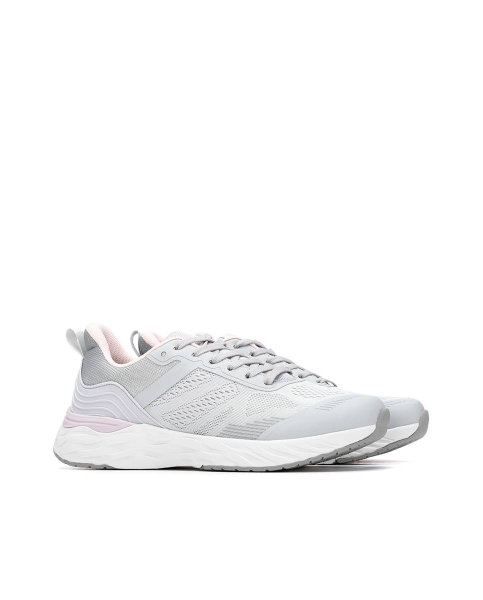 Zapatillas de mujer con cordones - Xti - Blanco Blanco-4