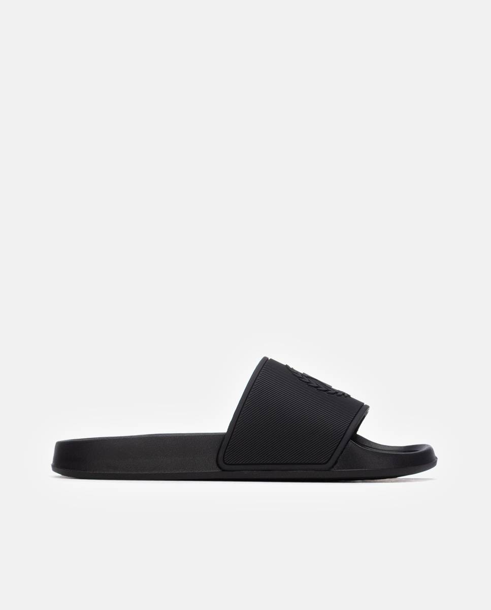 Chanclas de mujer planas de goma - Xti - Negro Negro-1