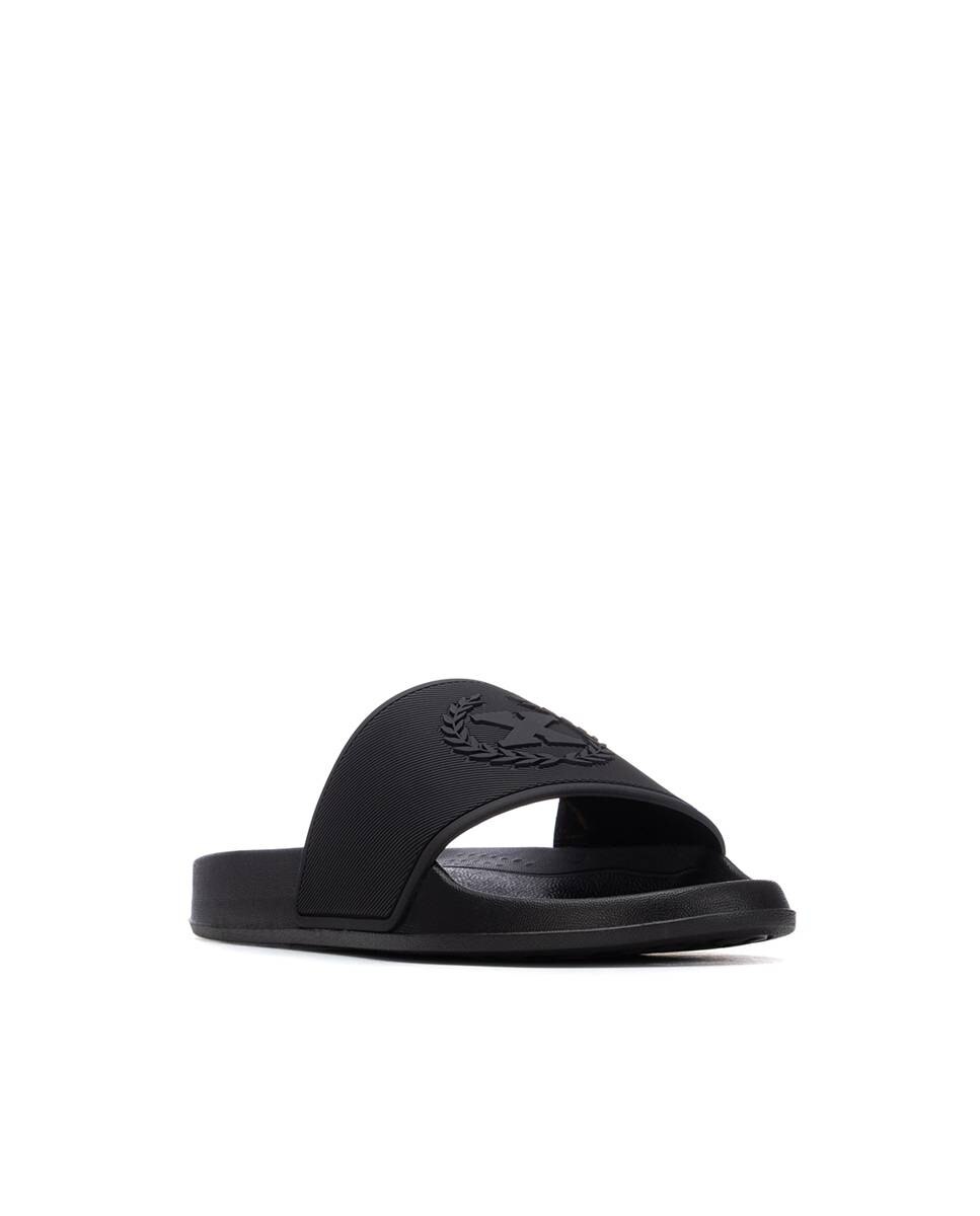 Chanclas de mujer planas de goma - Xti - Negro Negro-3
