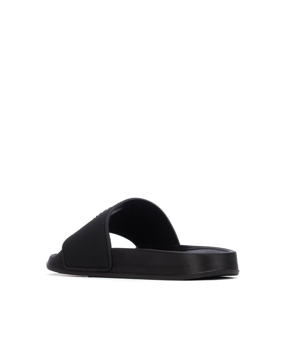 Chanclas de mujer planas de goma - Xti - Negro Negro-2