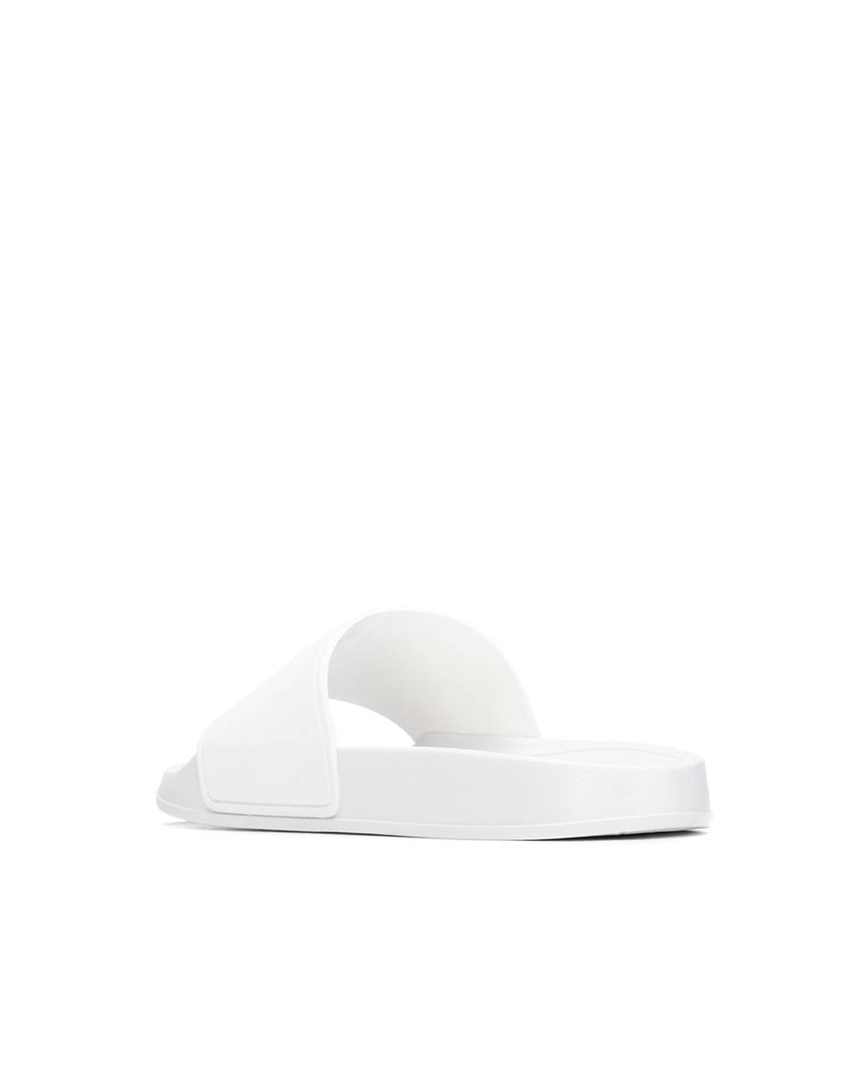 Chanclas de mujer planas de goma - Xti - Blanco Blanco-2
