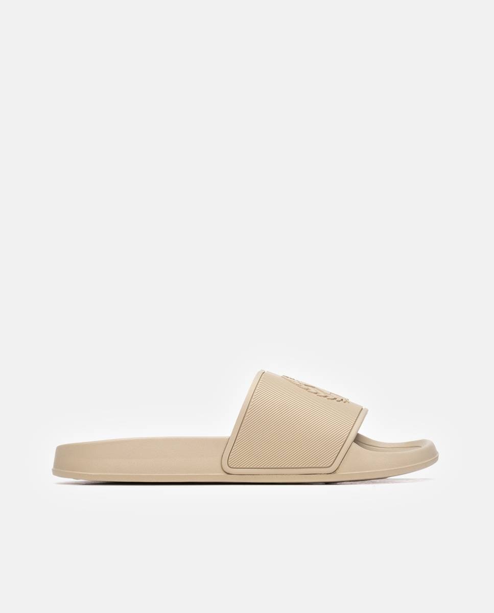 Chanclas de mujer planas de goma - Xti - Beige Beige-1