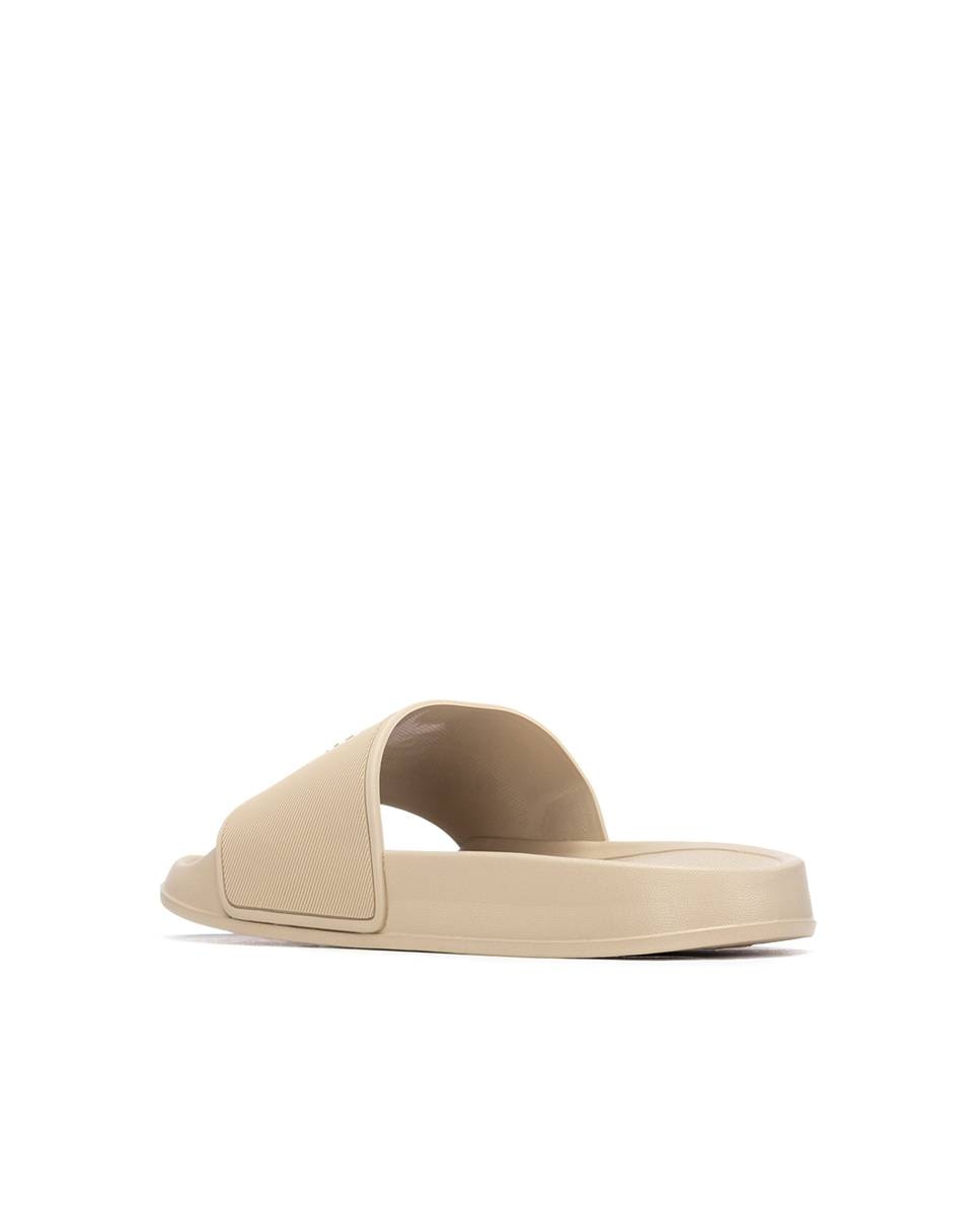 Chanclas de mujer planas de goma - Xti - Beige Beige-2