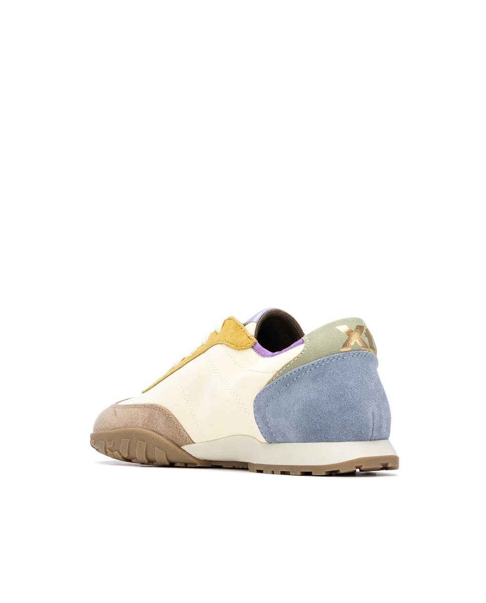 Imagen 4 de Zapatillas básicas de mujer con cordones - Xti - Amarillo Amarillo