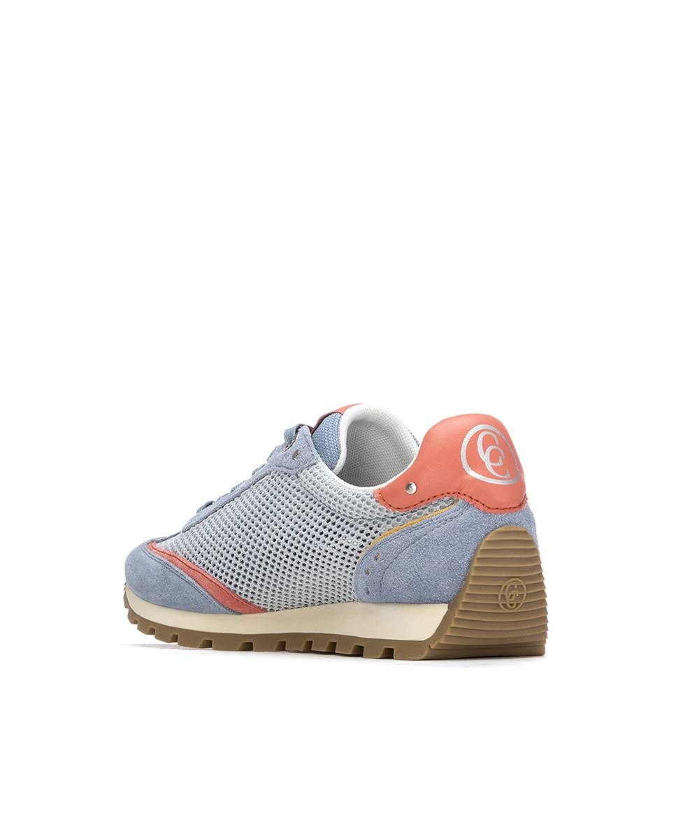Zapatillas básicas de mujer con cordones - Carmela - Azul Azul-2