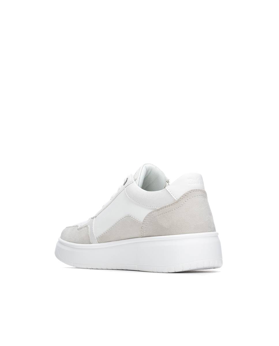 Refresh - Zapatillas básicas de mujer con cremallera.