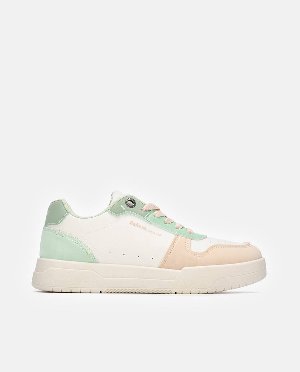 Imagen 0 de Zapatillas básicas de mujer con cordones Verde