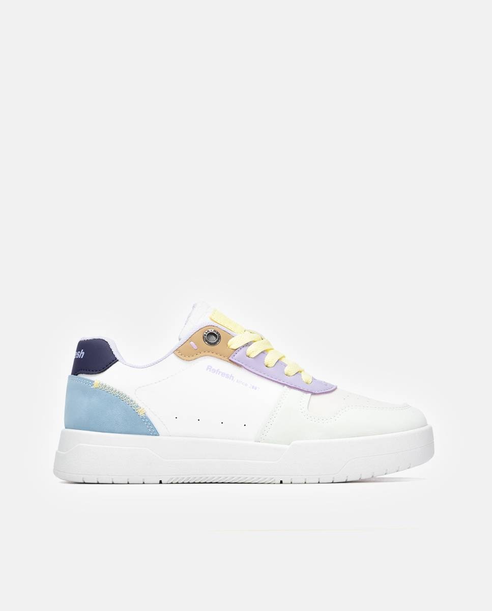 Zapatillas básicas de mujer con cordones - Refresh - Multicolor Multicolor-1