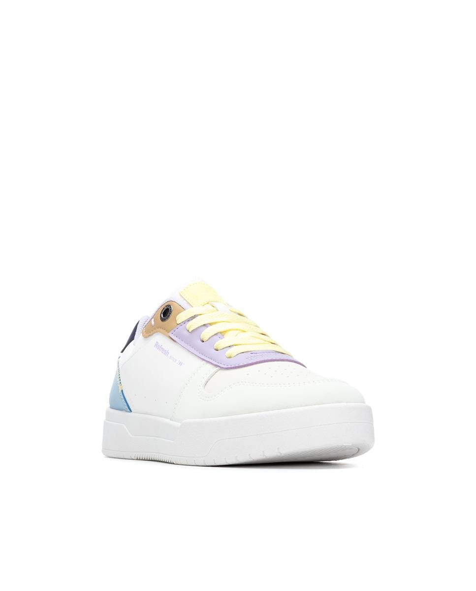 Zapatillas básicas de mujer con cordones - Refresh - Multicolor Multicolor-3