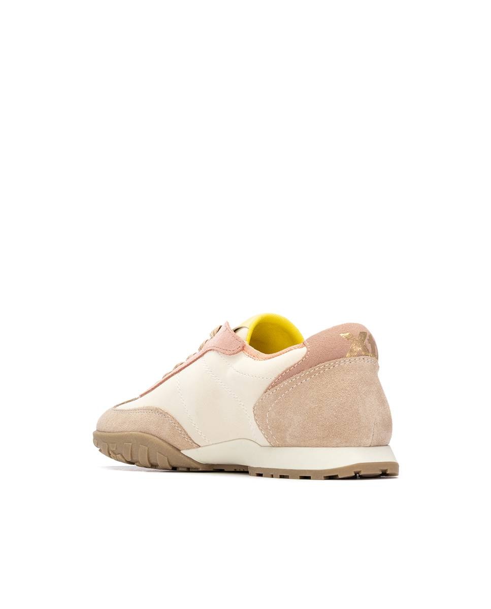 Imagen 4 de Zapatillas básicas de mujer con cordones - Xti - Beige Beige