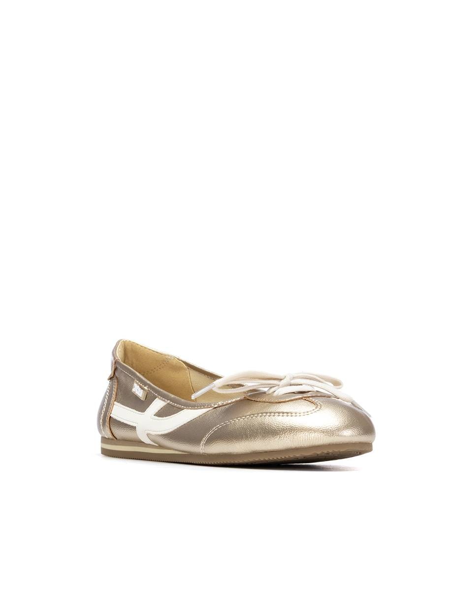 Bailarinas de mujer deportivas con suela de goma - Xti - Oro Oro-3