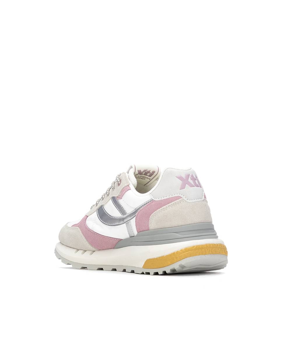 Xti - Zapatillas básicas de mujer con cordones.