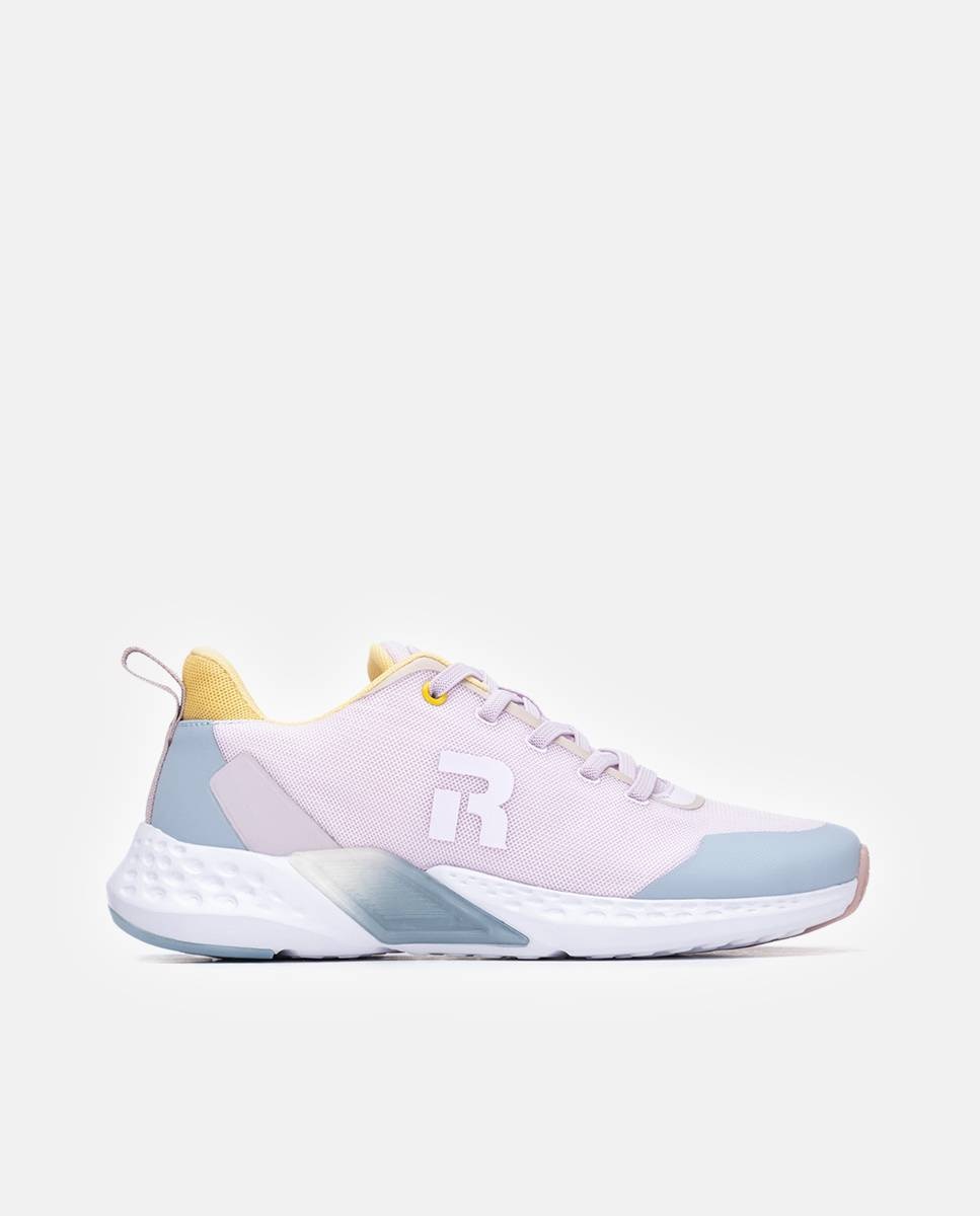 Zapatillas básicas de mujer elásticas - Refresh - Morado pastel Morado pastel-1