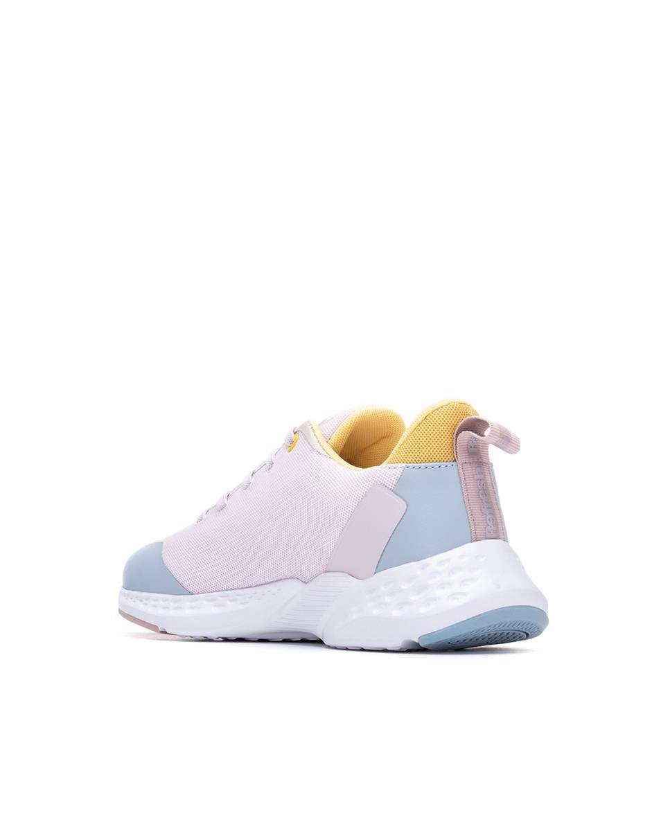Zapatillas básicas de mujer elásticas - Refresh - Morado pastel Morado pastel-2