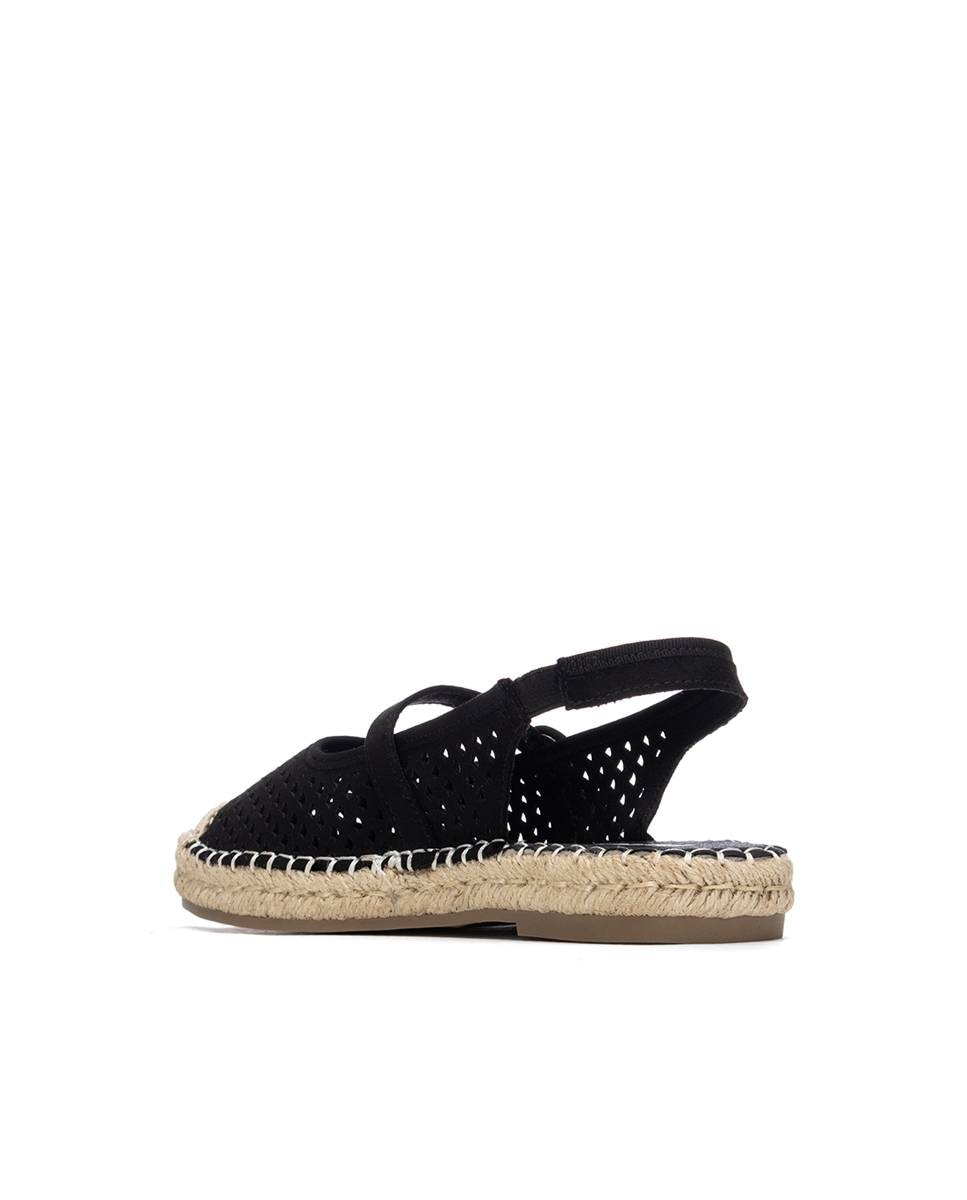 Bailarinas planas de mujer troqueladas - Refresh - Negro Negro-2