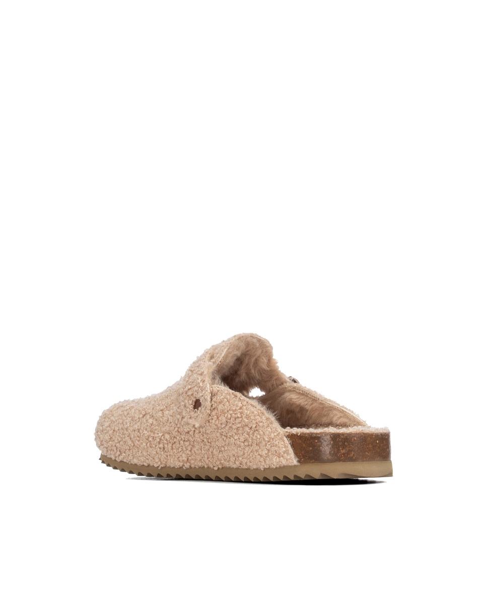 Zueco de mujer con hebilla - Xti - Beige Beige-2