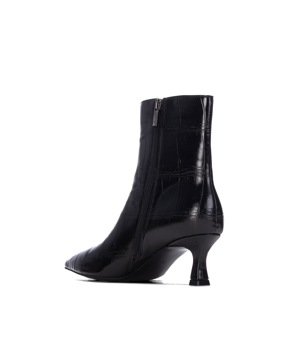 Botines de mujer con cremallera - Xti - Negro Negro-2