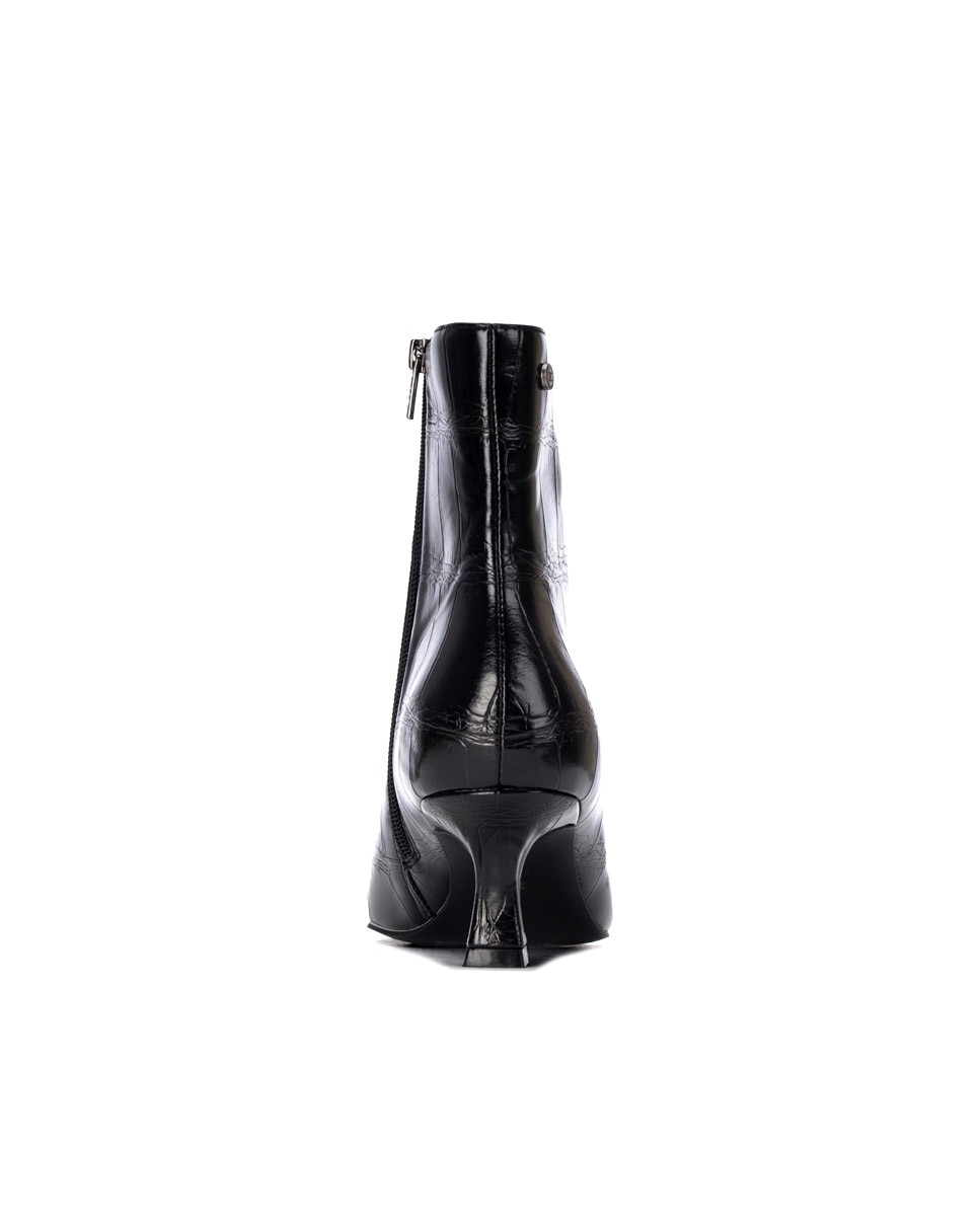 Botines de mujer con cremallera - Xti - Negro Negro-6