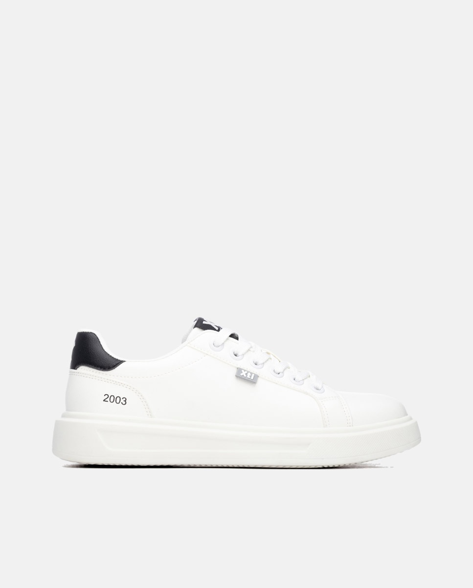 Imagen 0 de Zapatilla de hombre con cordones Blanco