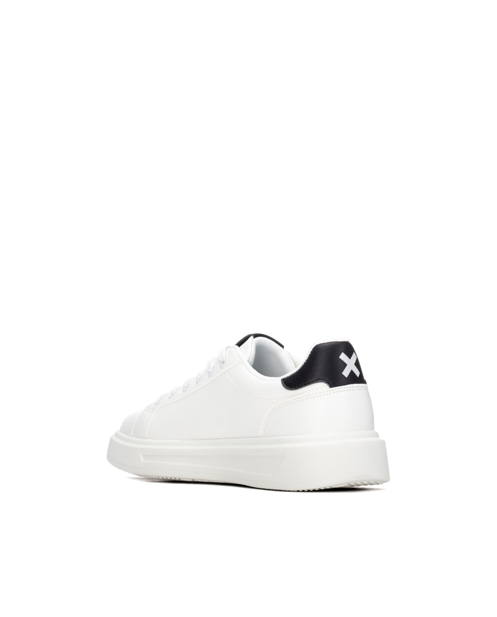 Zapatilla de hombre con cordones - Xti - Blanco Blanco-2