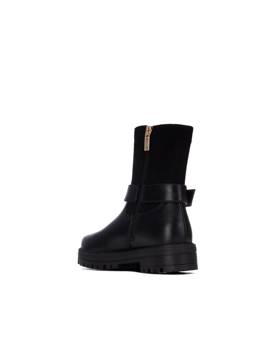 Imagen 3 de Botín de niña con cremallera - Xti - Negro Negro