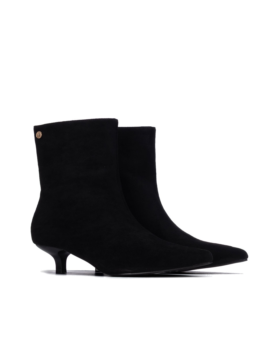 Botines de mujer con cremallera - Xti - Negro Negro-4