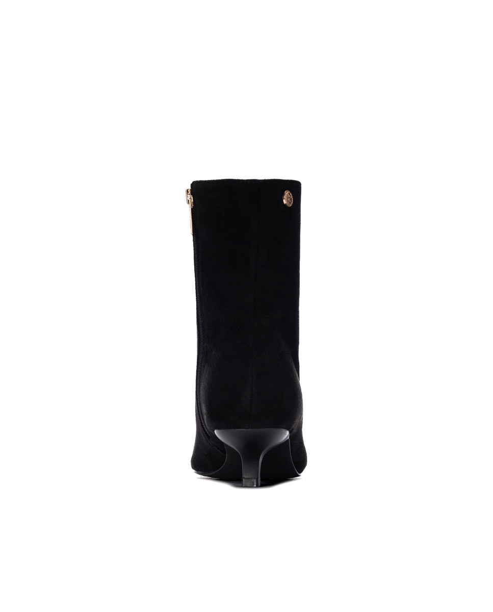 Botines de mujer con cremallera - Xti - Negro Negro-8