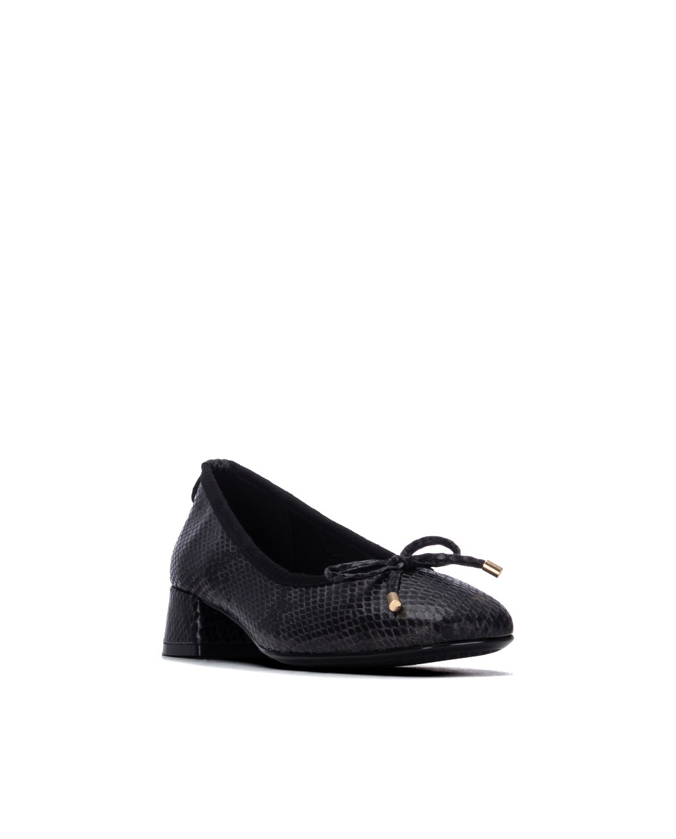 Bailarinas con tacón de mujer con tacón bajo - Xti - Negro Negro-3