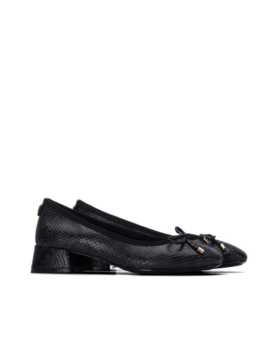 Bailarinas con tacón de mujer con tacón bajo - Xti - Negro Negro-5