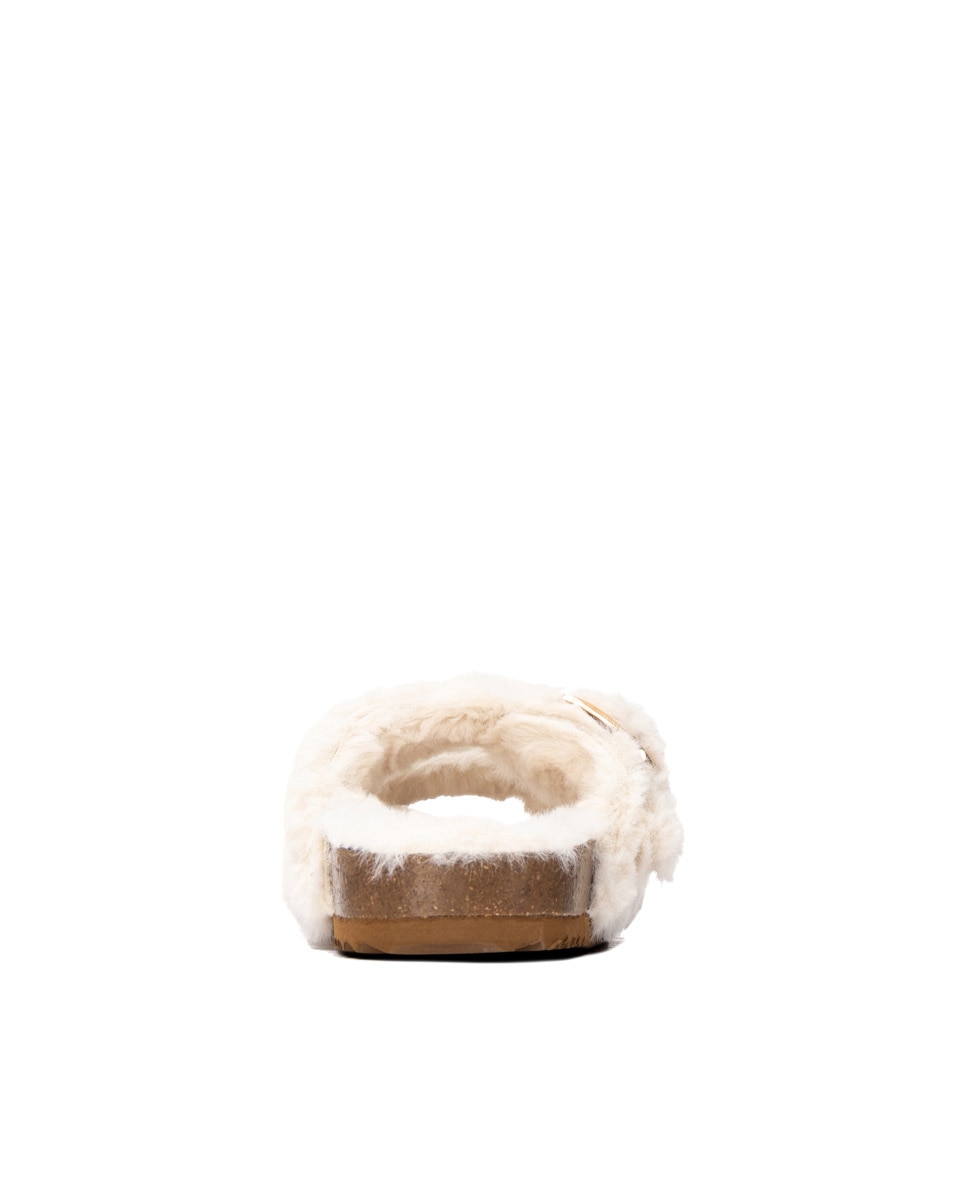Sandalia de mujer con hebilla - Xti - Beige Beige-9