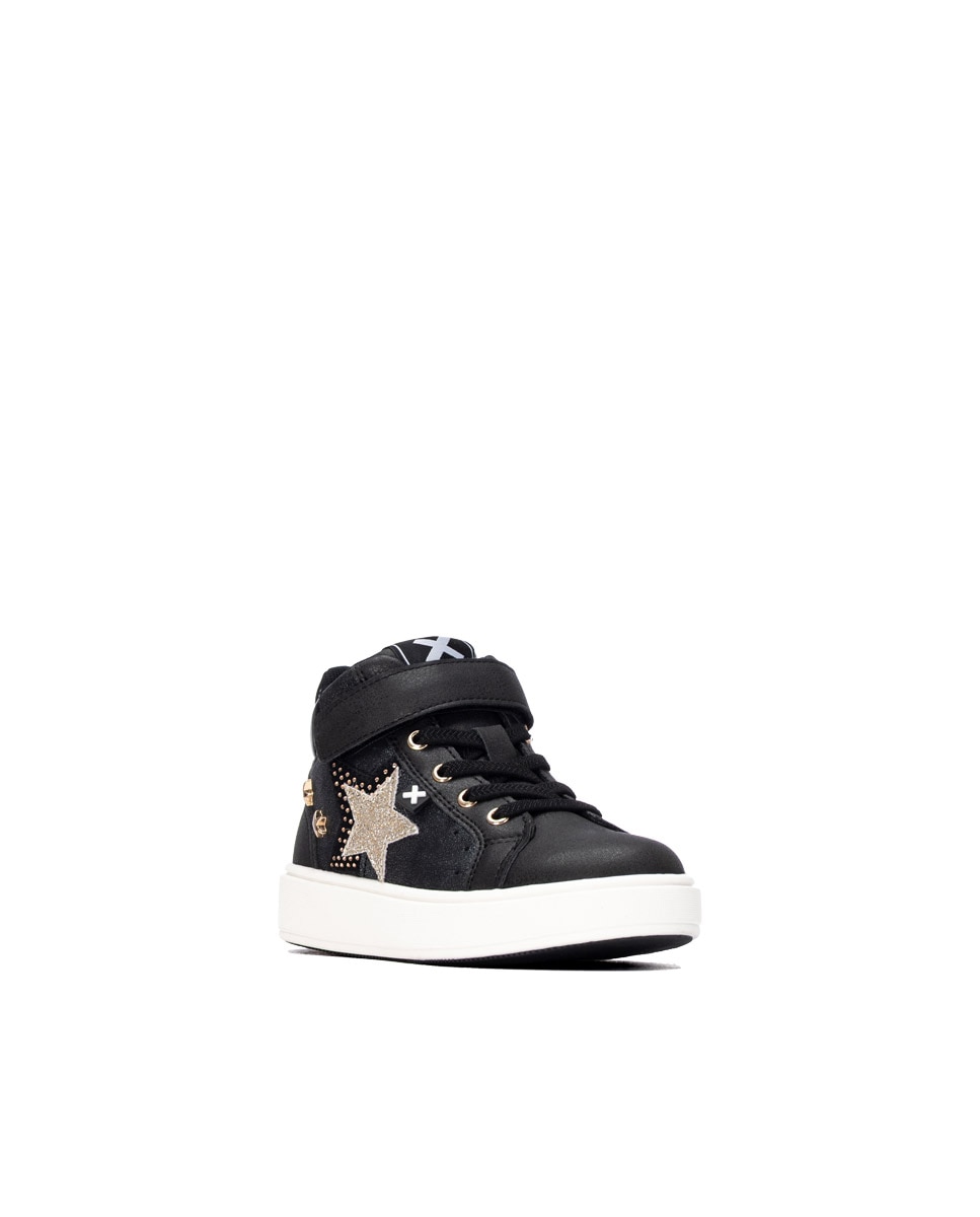 Imagen 2 de Botín de niña con estrella - Xti - Negro Negro