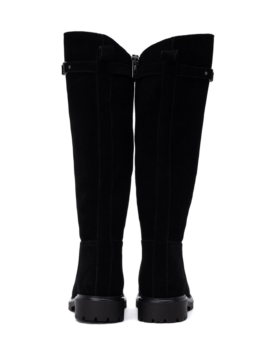 Bota de mujer con cremallera - Carmela - Negro Negro-5