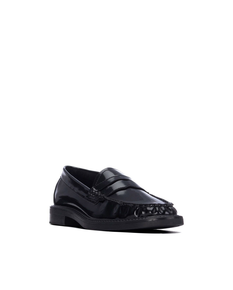Mocasín plano de mujer - Xti - Negro Negro-3