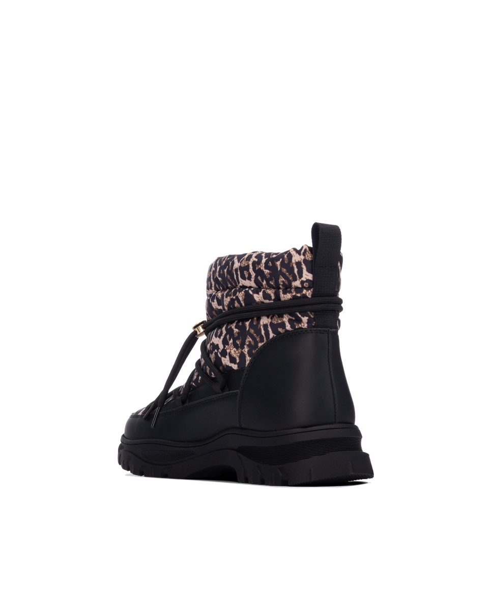 Botines de mujer con cordones - Xti - Estampado Estampado-4