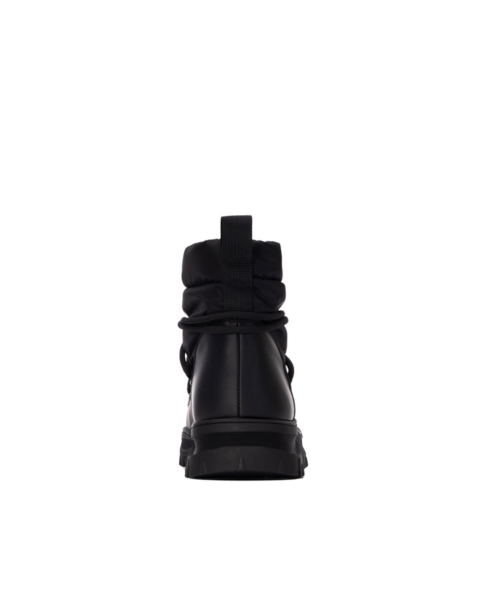Botines de mujer con cordones - Xti - Negro Negro-5