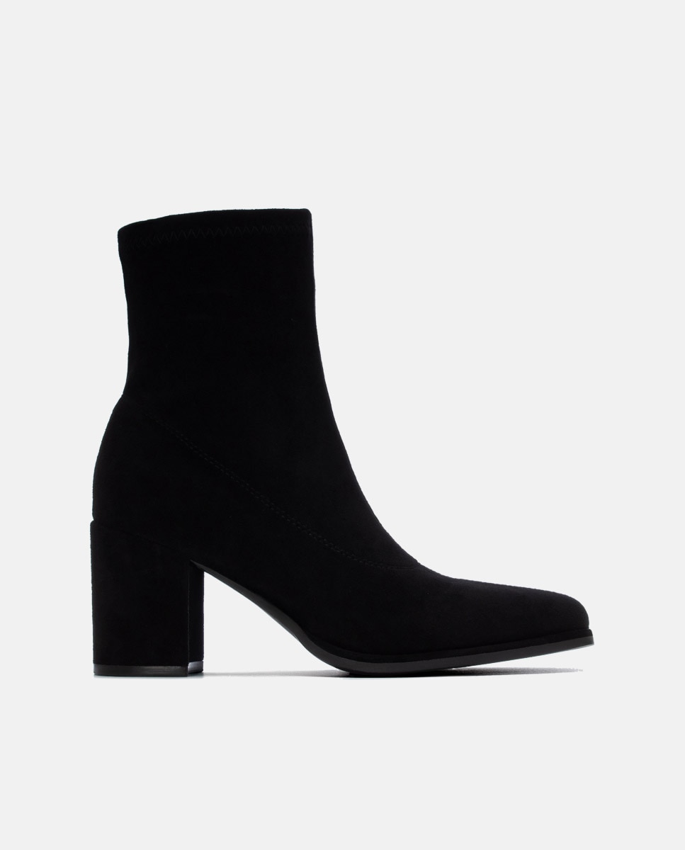 Botines de mujer con cremallera - Xti - Negro Negro-1