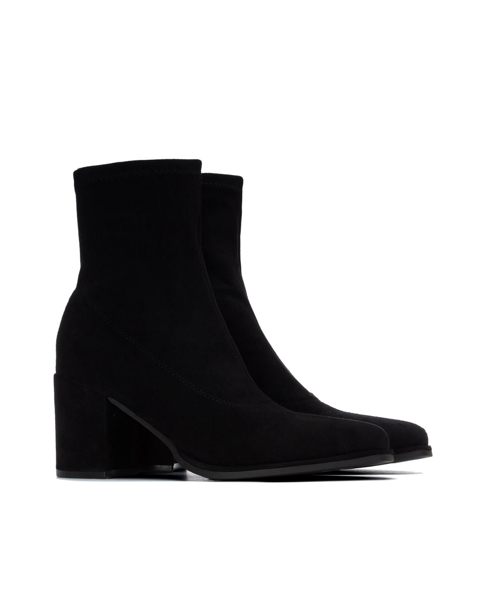 Botines de mujer con cremallera - Xti - Negro Negro-4